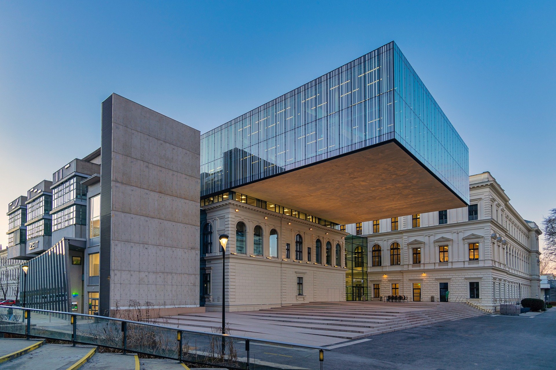 Bibliotek ved universitetet i Graz i Østrig